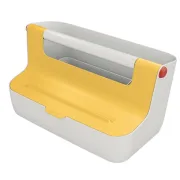 Cassetta portaoggetti con maniglia Cosy - giallo - Leitz 61250019 - 