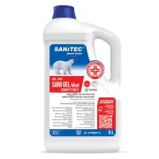 Sani gel med - igienizzante mani - 5 lt - Sanitec 1036 - igienizzanti e dispenser