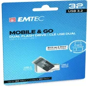 Emtec - Dual USB3.2 T260 - Type-C - ECMMD32GT263C - 32GB ECMMD32GT263C - chiavette usb
