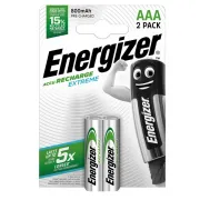Pile AAA Extreme - ricaricabili - Energizer - blister 2 pezzi E300849300 - pile