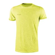 Abbigliamento da lavoro - Pack 3 Magliette a maniche corte Tg.XL Fluo giallo U-Power - 