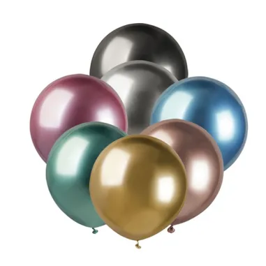 Festoni e palloncini - Busta 25 palloncini Ø48cm metal glossy assortiti Big Party - 