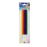 Festoni e palloncini - 12 candeline matite 15cm colori assortiti Big Party - 