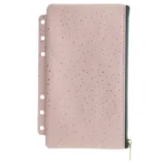 Pochette Confetti - per organiser - c/zip - f.to A5 / Personal - rosa - Filofax 132709 - borse, cartelle e valigie