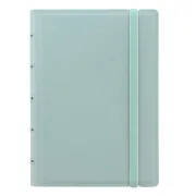 Portablocchi e portabiglietti - Notebook Pocket f.to 144x105mm a righe 56 pag verde pastello similpelle Filofax - 