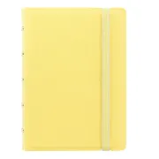 Portablocchi e portabiglietti - Notebook Pocket f.to 144x105mm a righe 56 pag giallo limone similpelle Filofax - 