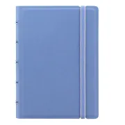 Portablocchi e portabiglietti - Notebook Pocket f.to 144x105mm a righe 56 pag blu pastello similpelle Filofax - 
