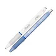 A scatto - Penna gel a scatto 0.7mm inch.blu fusto colori assortiti fashion Sharpie - Conf. 12 pz - 