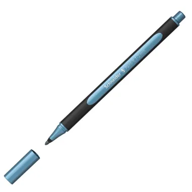 Punta feltro - Pennarello Metallic Liner 020 punta 1-2mm azzurro Schneider - Conf. 10 pz - 
