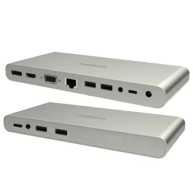 Adattatori cavi organizzacavi - Docking station USB-C to HDMI e caricabatterie 100W Mediacom - 