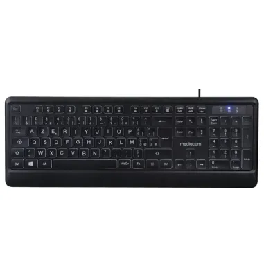 Mouse e tastiere - Tastiera con filo USB con illuminazione CX219 Mediacom - 