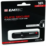 Emtec - Memoria USB B120 Click&Secure - ECMMD16GB123 - 16 GB ECMMD16GB123 - chiavette usb