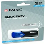 Emtec - Memoria USB B110 USB 3.2 Click&Easy - blu - ECMMD32GB113 - 32 GB ECMMD32GB113 - 