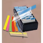 segnapagina / cavalierini / bande adesive - Cavalierini - 1x15 cm - colori assortiti - 3L Office - conf. 5 pezzi S251502