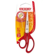 forbici - Forbici per mancini Left - impugnatura ABS - lame in acciaio - 13 cm - colori assortiti - Arda FA1206 - 
