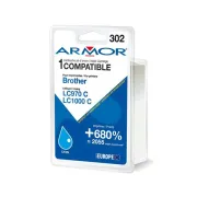 Armor - Cartuccia ink Compatibile per Brother - Ciano - LC970/1000C - 10 ml K20338OW - ink-jet