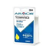 Armor - Cartuccia ink Compatibile per Brother - Giallo - LC970/1000Y - 10 ml K20340OW - ink-jet
