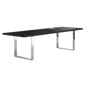 Tavolo riunioni Prestige Metal - 220 x 100 x 74 cm - nero venato - Artexport 905M-8 - scrivanie e tavoli riunione