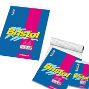 Blocco note Bristol - 5 mm - 210 x 297 mm - 50 gr - 70 fogli - Blasetti 1037 - blocchi note pm
