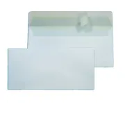 Busta bianca senza finestra - serie Strip 90 - 110x230 mm - 90 gr - Blasetti - conf. 500 pezzi 048 - 