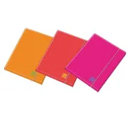 cartelle con elastico - Cartella Fluo One Color - 3 lembi - c/elastico - dorso 1 cm - colori assortiti - Blasetti 7734 -