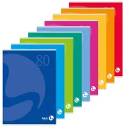 Maxiquaderno Color 80 - A4 - rigo di 1a - 80 fogli - 80 gr - copertina 250 gr - BM 0110585 - quaderni pm