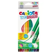 Pastelli Tita cancellabile - Carioca - astuccio 12 pezzi 42897 - 