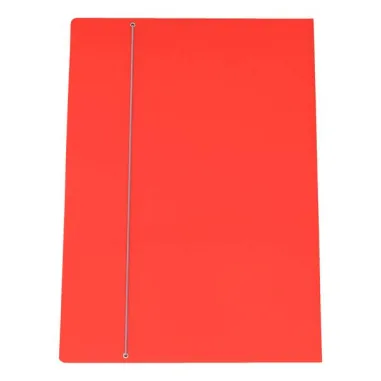 Cartellina con elastico - cartone plastificato - 50x70 cm - rosso - Cartotecnica del Garda CG0057LDXXXAN02 - 