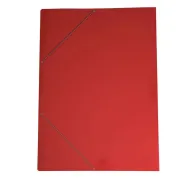 Cartella con elastico 71LD - cartoncino plast. - 70 x 100 cm - rosso - Cart. Garda CG0071LDXXXAE02 - 