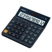 Calcolatrice da tavolo DH-12ET - 12 cifre - blu - Casio DH-12ET-W-EP - da tavolo