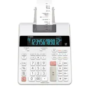 Calcolatrice scrivente FR-2650RC - 12 cifre - 31,3 x 19,5 x 6,47 cm - bianco - Casio FR-2650RC-W-EC - da tavolo scriventi