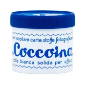 Colla in pasta - barattolo in plastica - 125 gr - bianco - Coccoina 0126082000 - colle - adesivi spray