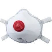 Mascherina filtrante FFP3 - con valvola - monouso - Deltaplus - conf. 5 pezzi M1300VC - dpi per le vie respiratorie