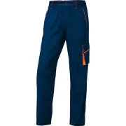Pantalone da lavoro Panostyle® M6PAN - sargia/poliestere/cotone - taglia XL - blu/arancio - Deltaplus M6PANBMXG - pantaloni, ...