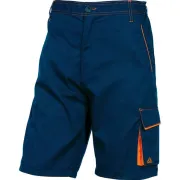 Bermuda da lavoro Panostyle® M6BER - sargia/poliestere/cotone - taglia XL - blu/arancio - Deltaplus M6BERBMXG - pantaloni, sa...