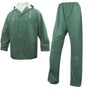 Completo impermeabile EN304 - giacca + pantalone - poliestere/PVC - taglia XXL - Deltaplus EN304VEXX2 - 