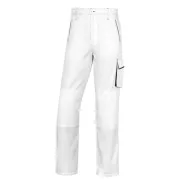 Pantalone da lavoro Panostyle M6PAN - sargia/poliestere/cotone -  bianco/grigio - taglia M - Deltaplus M6PANBCTM - 