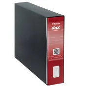 Registratore Dox 10 - dorso 8 cm - 46 x 31,5 cm - rosso - Esselte 000213B1 - registratori a leva