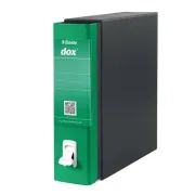 Registratore Dox 1 - dorso 8 cm - commerciale 23x29,7 cm - verde - Esselte D26114 - 