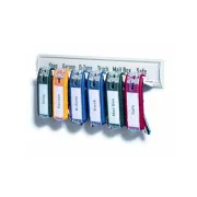 Portachiavi Key Clip - colori assortiti - Durable - conf. 6 pezzi 1957-00 - portachiavi - lucchetti