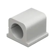 Clip Cavoline® PRO fermacavi - adesiva - per 2 cavi - grigio - Durable - conf. 4 pezzi 5043-10 - 