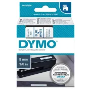 Nastro D1 409140 - 9 mm x 7 mt - blu/bianco - Dymo S0720690 - etichette / nastri / tamponi per etichettatrici e prezzatrici