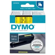 Nastro D1 409180 - 9 mm x 7 mt - nero/giallo - Dymo S0720730 - etichette / nastri / tamponi per etichettatrici e prezzatrici