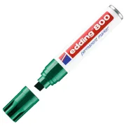 permanenti - Marcatore permanente Edding 800 - punta 4 - 12 mm - verde - Edding E-800 004 - 