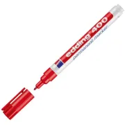 Marcatore permanente Edding 400 - punta conica - tratto 2,00 - 4,00mm - rosso - Edding E-400 002 - 
