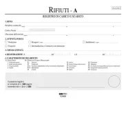 Registro carico/scarico rifiuti detentori (Mod. A) - 22,5 x 29,7cm - 100pg - numerate - Edipro E2868 - 