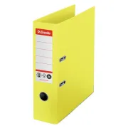 Registratore a leva - CO2 neutral - A4 - dorso 75 mm - giallo - Esselte 627566 - registratori a leva