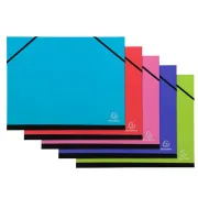 cartelle con elastico - Cartella porta disegni con elastici Ideramama - A4 - colori assortiti - Exacompta 25629E - 