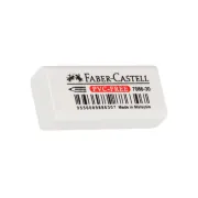 Gomma mini in vinile - bianca - per matita - Faber Castell 188730 - gomme