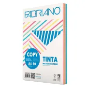colorata - Carta Copy Tinta Multicolor - A4 - 80 gr - mix 5 colori tenui - Fabriano - conf. 250 fogli 62521297 - 